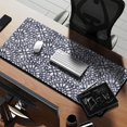 thumbnail image 2 of Long Mouse Pads for Desk,Blue and White Abstract Pattern Desk Mats on Top Of Desks, Desk Mouse Pad Extra Large with 3mm Non-Slip Base and Stitched Edge for Gaming,Office,Work,Home 35.4"x15.7", 2 of 6