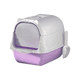 thumbnail image 1 of "Arenero Ear Para Gatos Antiolores Puerta Palita Y Filtro Lab.G Color Morado ", 1 of 5