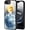 Retro Radio, variant on Compatible with iPhone 16e Case, Slim Impact Resistant Shock-Absorption Rubber Phone Protective Case Cover for iPhone 16e 2025 6.1", Floral Cat Mom