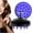 Black & Purple, variant on TADA Beauty Scalp Massager Hair Shampoo Brush Shower Soft Silicone Scalp Scrubber l Head Massager for Hair growth for Women, Men and Kids - Black & Purple