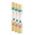 thumbnail image 1 of Vinyl Cricut Shimmer Permanent Gold, paquete de 3 rollos de 1,2 m, 1 of 1