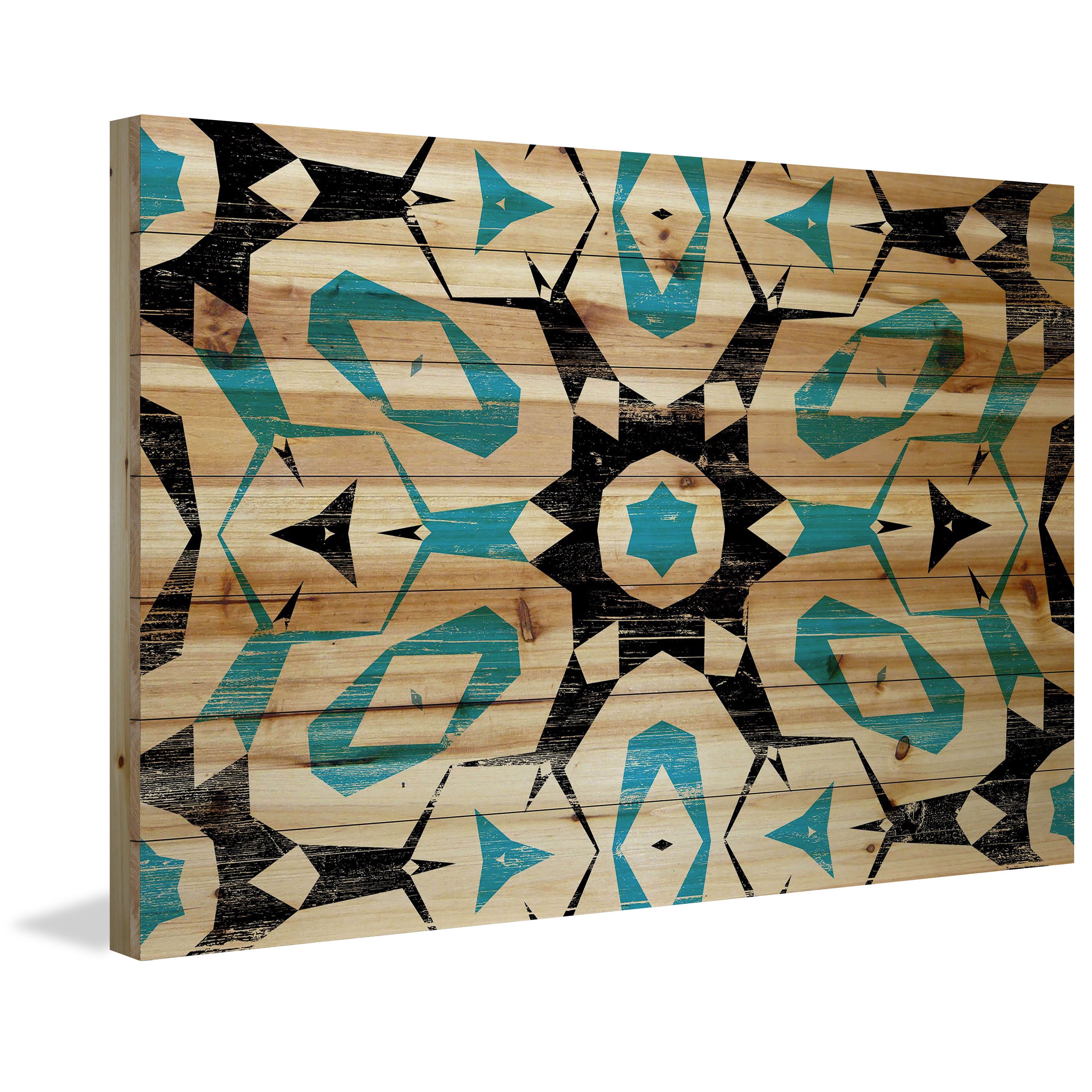 Marmont Hill 'Middle Star' Graphic Art Print on Wood