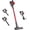 Black Red, variant on Simenmax Cordless Vacuum Cleaner, Lightweight Wireless Rechargeable Upright Vacuum with LED Light for Hardwood Floors, Carpet,Black Blue