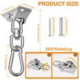 thumbnail image 2 of Kit de suspensión para hamaca Feanron Capacidad 544 Kg Acero inoxidable 304, 2 of 7