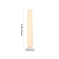 thumbnail image 1 of Transemion Ice Cream Cake DIY Handicraft Wooden Stick Timber Sticks 50pcs No.01 1Set, 1 of 6