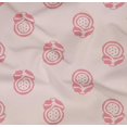thumbnail image 4 of oneOone Cotton Poplin Twill Medium Pink Fabric Ethnic Block Fabric For Sewing Printed Craft Fabric By The Yard 56 Inch Wide, 4 of 4