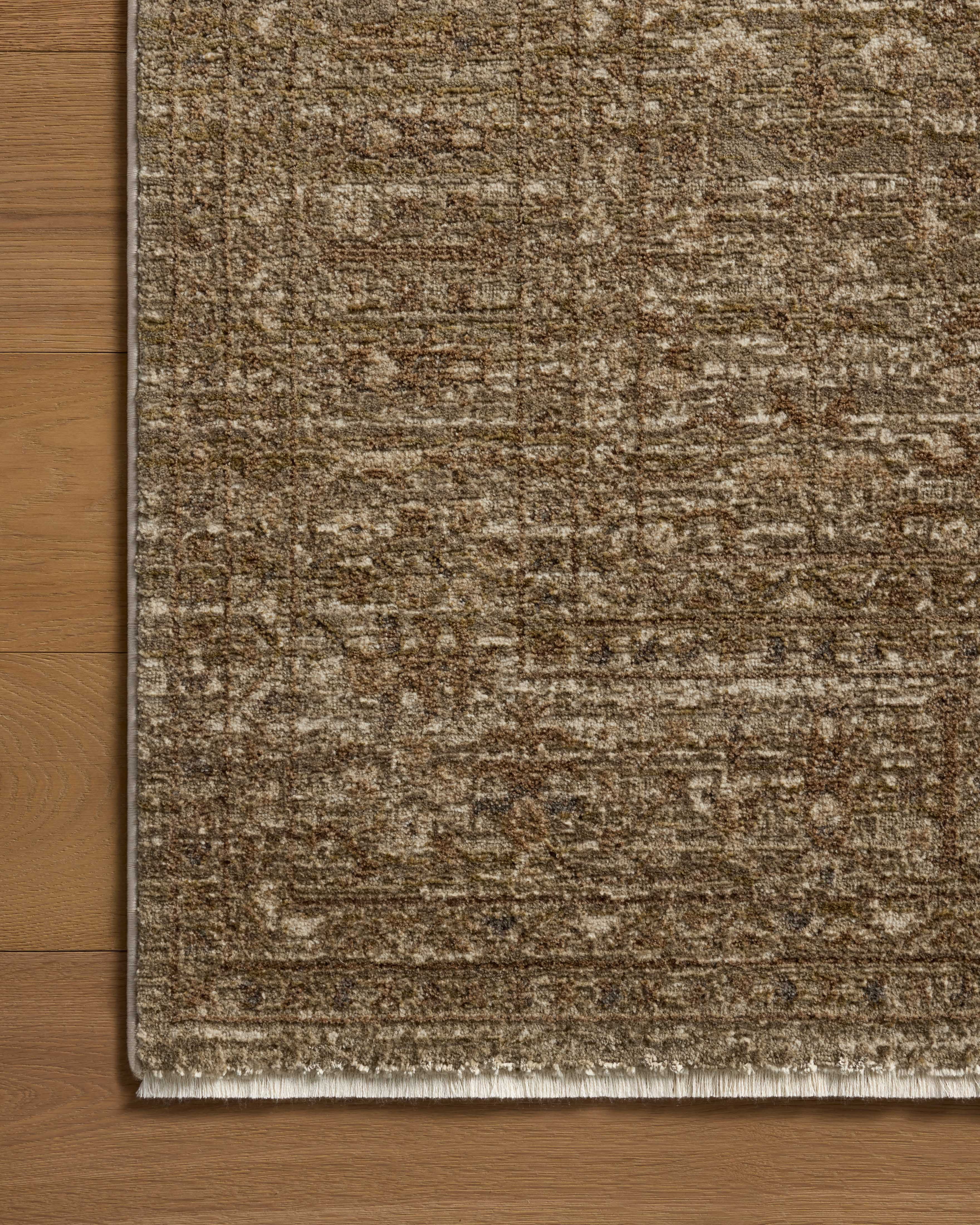 Loloi Haywood Sage / Brown 18" x 18" Sample Area Rug