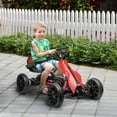thumbnail image 2 of Aosom 12V Electric Go Kart w/ Forward Backward, for 3-8 Years Red, 2 of 10