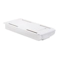 thumbnail image 3 of Organizador de lápices de escritorio duradero con cajón de almacenamiento debajo del escritorio Blanco, 3 of 7