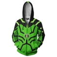 thumbnail image 5 of Sudadera con capucha del juego Ben10 Alien Force, disfraz de Ben Tennyson, chaqueta informal con cremallera y estampado 3D, sudadera, ropa de calle, abrigo, tops, 5 of 5