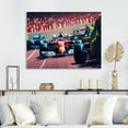 thumbnail image 2 of Designart Racing car in Monaco GP X Canvas Wall Art, 2 of 5