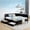 Black, variant on Harper & Bright Designs Twin Size Upholstered Daybed with Storage Drawers, Velvet Sofa Bed Frame with Adjustable Design for Living Room and Bedroom, Black
