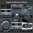 thumbnail image 3 of Car Radio for BMW 3/5 Series E60 E61 E63 E64 E90 E91 E92 CCC (2004-2008),MP5 Stereo CarPlay Android Auto Multimedia Player GPS Navigator iDrive System Retained, 3 of 18