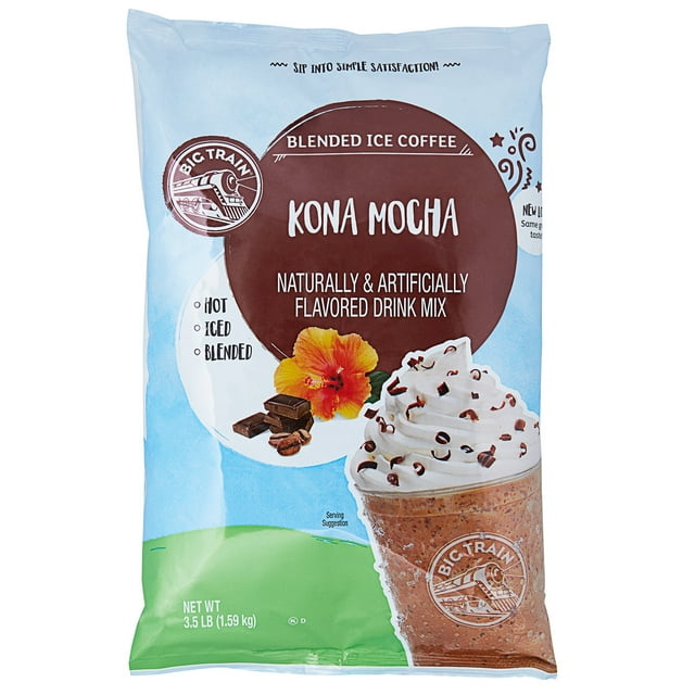 Big Train Mélange de Café Glacé Mélangé Kona Moka 3,5 lb