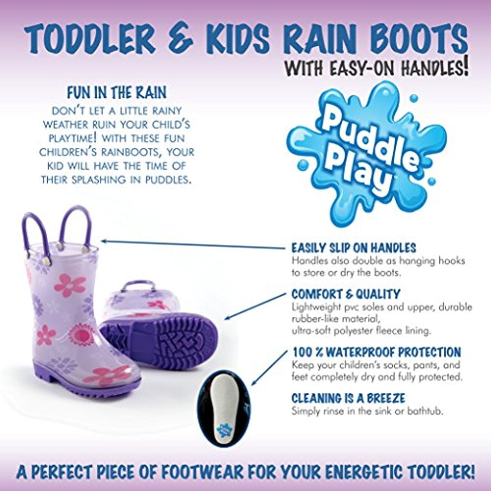 monster truck rain boots