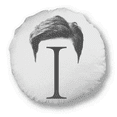 thumbnail image 1 of Coussin Rond Art Déco Position Cheveux Homme Décoration Maison, 1 of 3
