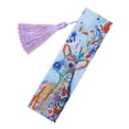 thumbnail image 2 of Yuarrent Marcapáginas con pintura de diamantes 5D DIY, decoración de borlas de cuero, marca de libro para el Día de San Valentín, graduación, Artesanía Ciervo de colores Yuarrent HA003279-03, 2 of 6