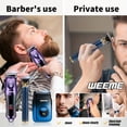 thumbnail image 2 of PEPWELL Men's Professional 4-in-1 Electric Hair Clipper Set - USB Rechargeable Haircut Kit with Beard Trimmer, Foil Shaver, Nose Trimmer, Ideal Gift for Father's Day Birthday Valentine's Day, 2 of 7