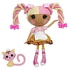 Lalaloopsy Silly Hair Doll Scoops Waffle Cone with Pet Cat Playset, 13" Ice Cream Theme Doll with Multicolor Hair & 11 Accessories in Reusable Salon Playset Package, Toys for Girls Ages 3 4 5+ to 103