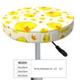 thumbnail image 2 of Classic Cute Duck Round Bar Stool Seat Covers, Elastic Round Chair Cover Stool Seat Slipcover Bar Stool Cushions Round Pad for 12-14 inch, 2 of 5