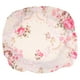 thumbnail image 1 of Funda protectora elástica de elastano para silla redonda o cuadrada, para comedor, giratoria. Rosa floral, 1 of 4