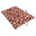 thumbnail image 4 of Red Christmas Icon Pattern Blanket,Comfortable Soft Lamb Wool Throw Blanket,All Season,Warm Lightweight Blankets for Sofa Bed Couch Living Room Chair,40"x50", 4 of 4