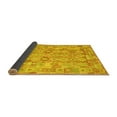 thumbnail image 2 of Ahgly Company Indoor Square Southwestern Yellow Country Area Rugs, 6' Square, 2 of 4