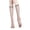 Coffee, variant on Ljudmp Women's Sheer Knee High Socks Lightweight Nylon Stretch Stockings Non-Slip Top Band High Elastic Hosiery Socks Coffee