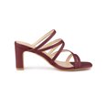 thumbnail image 3 of BLISSFUL STEP Women's Sandals Block Heels Crisscross Strap Sandals, 3 of 7