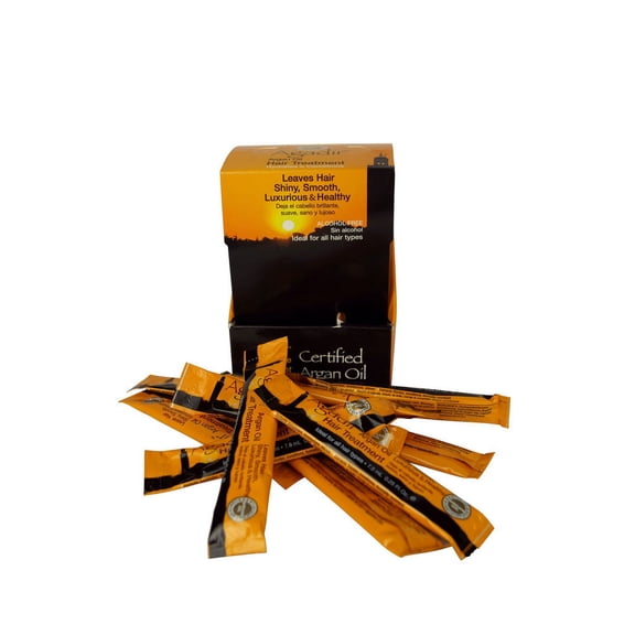 Agadir Argan Hair Oil Hair Treatment 10 Travel Sachets Each .25 oz