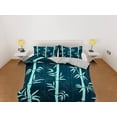 thumbnail image 2 of Botánico Juego de Funda Nórdica Lucky Bamboo, Verde Colcha Dormitorio Juego de Ropa de Cama, 2 of 4