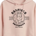 thumbnail image 3 of Garfield - Ath Dept Running - Juniors Cropped Pullover Hoodie, 3 of 5