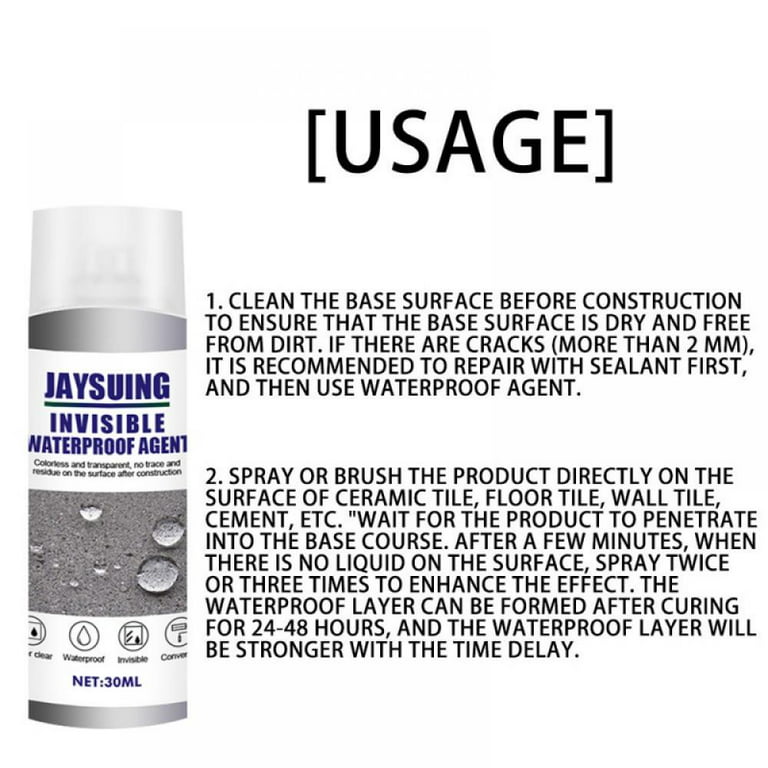 Best Deal for KKMC JAYSUING Invisible Waterproof Agent, Super
