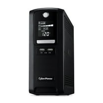 CyberPower CST135XLU 1350VA/810W Simulated Sinewave LCD Battery Backup UPS System, Black