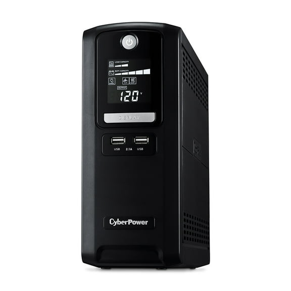 CyberPower CST135XLU 1350VA/810W Simulated Sinewave LCD Battery Backup UPS System, Black
