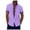 Purple, variant on Mens Plus Size Shirts Casual Short Sleeve Cuff Collar Contrasting Colors Shirt Turndown Collar Blouse T-shirt