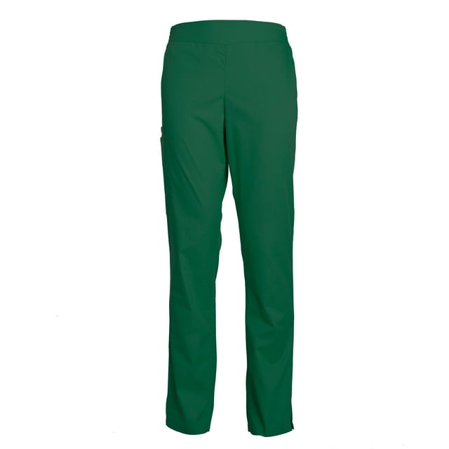 Pantalon d'Uniforme d'Infirmière pour Femmes Coupe Ajustée Jambe Évasée Taille Élastique