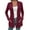 Red, variant on Diufon Knit Womens Cardigan Fall Casual Solid Color Tops Long Sleeve Coats with Pockets
