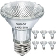 thumbnail image 1 of Bombillas Vinaco Par20, 50 W, halógenas, 120 V, 6 unidades, color blanco cálido, 1 of 9