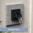 thumbnail image 3 of Marcello Square Pool & Fountain Water Feature Spout (Midnight Black), 3 of 9