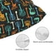 thumbnail image 3 of Fotbe Colorful Guitar Funda de Almohada Decorativa Estilo Occidental, Lujo en Algodón, Fundas para Almohadas King, Cojín Estampado para Decoración del Hogar-20"x30", 3 of 6