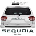 thumbnail image 2 of my car my way Tailgate Letters Compatible with Toyota Sequioa 2012-2021 | 3M Adhesive & 3D Domed | Precision Fit | Water Resistant, 2 of 7