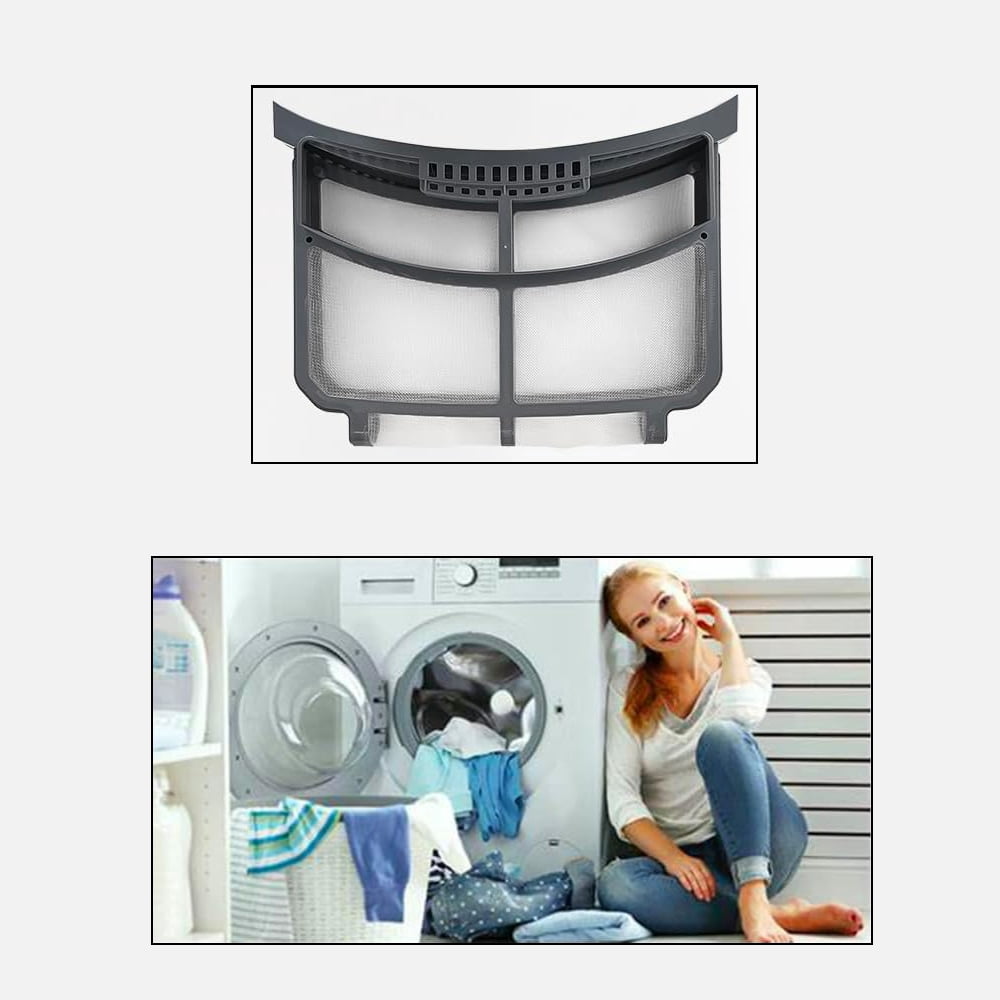 TOP-MAX WE16X32537 Dryer Lint Filter Trap Screen, Dryer Lint Filter Replacement Part Fit for GE Clothes Dryer, Replace WE16X29597, AP7205579