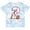 Tie Dye Blue, variant on Inktastic Baseball Second Birthday Two Years Old Boys or Girls Toddler T-Shirt