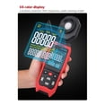 thumbnail image 4 of LCD Digital Light Meter Digital Lux Meter Handheld Illuminometer Luminometer Photometer Luxmeter Light Meter 0-200000 Lux ,Easy to Use, 4 of 7