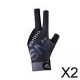 thumbnail image 1 of Guantes de billar,Guante de billar para hombres y mujeres mano izquierda 3 dedos,Guante de billar Snooker Cue Guante deportivo antideslizante,Billar transpirable Accesorios de billar, 1 of 8
