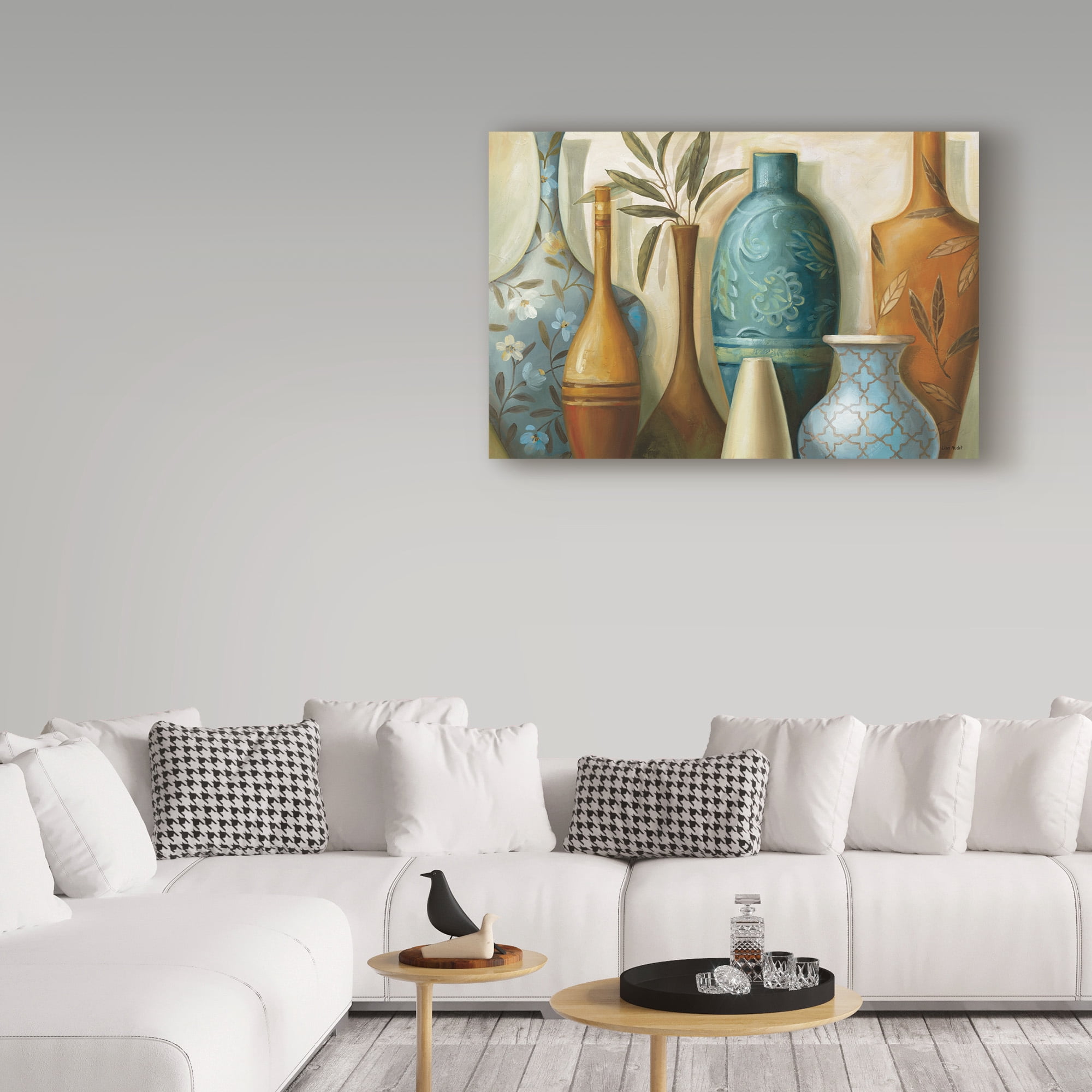 Trademark Fine Art 'Blue Morocco' Canvas Art by Lisa Audit