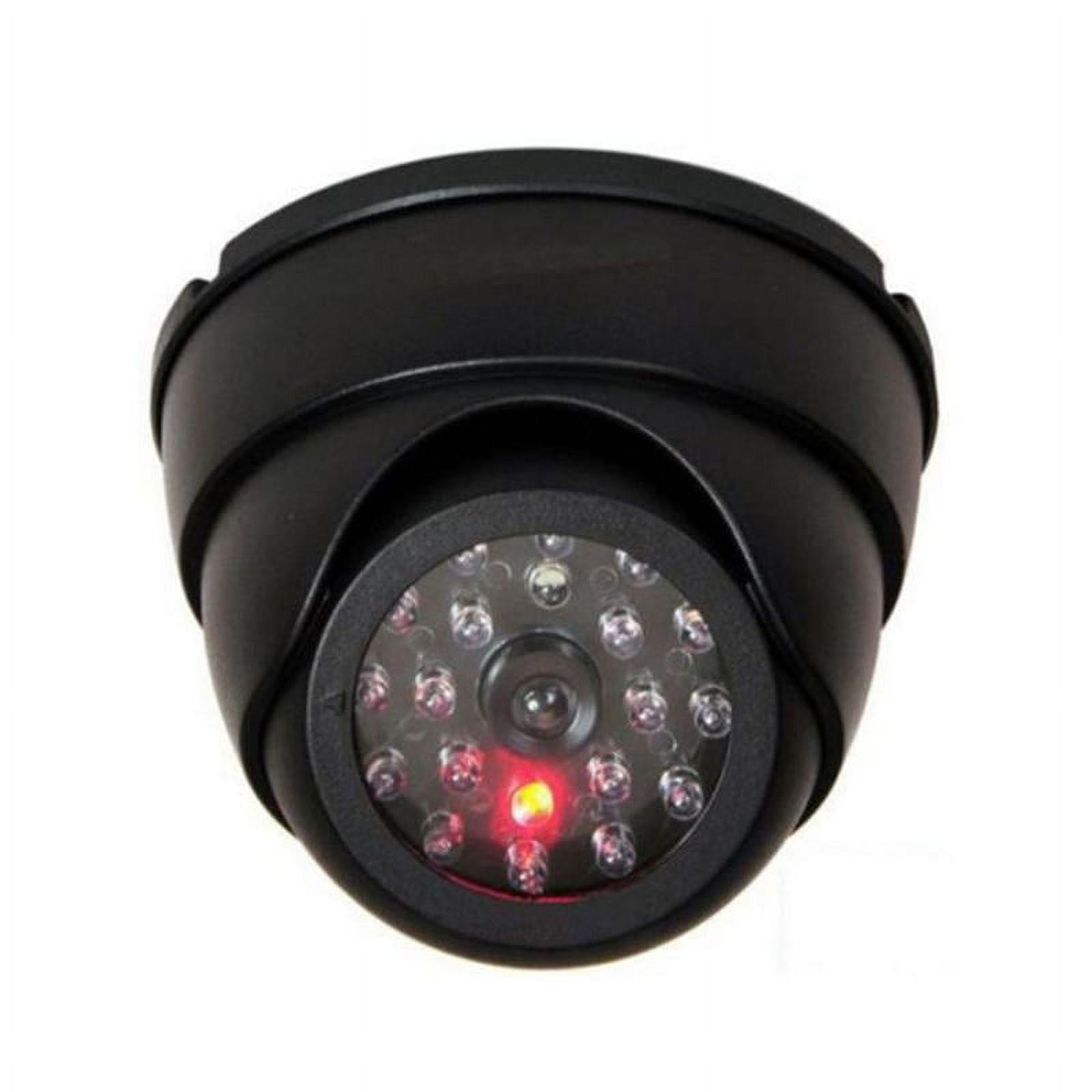 QHUDLV Dummy Fake Surveillance Security CCTV Dome Camera with LED Blinking Real x1