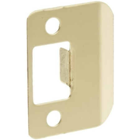 - Don-Jo ST 214 RC 18 Gauge Steel Replacement Strike with Radius Corner, Polished Brass Finish, 1-1/4' Width x 2-1/4' Height (Pack of 10)