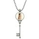 thumbnail image 1 of Pastor alemán Colgante Collar Vintage Llavero Plata Joyas Unbranded M, 1 of 3